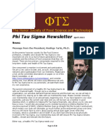 Phi Tau Sigma Newsletter 2021 04 April