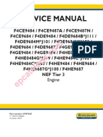 Engine F4CE9484 - F4HE9687 NEF Tier 3 Agriculture