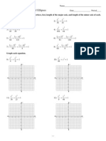 Graphing and Properties of Ellipses