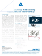 Optical Measuring - Field Surveying With FARO Laser Tracker Vantage