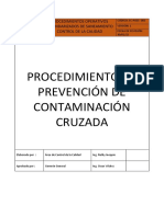 Poes 003 Prevencion de Contaminacion Cruzada