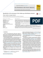 Quantitative Risk Assessment of The Italian Gas Distribution Network Journal of Loss Prevention in The Process Industries