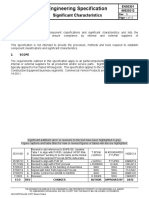 CNH Spec ENS0301 - Significant Characteristics