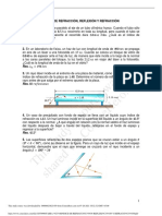 Tarea Ndice de Refracci N Reflexi N y Refracci N PDF