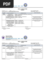 Addalam Region High School - Main - 300498: Plan Filipino