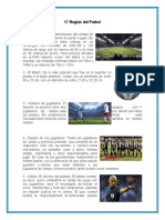 17 Reglas Del Futbol