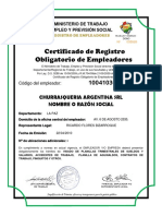 Vsip - Info Certificado de Registro Obligatorio de Empleadores PDF Free