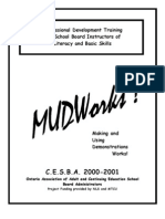 C.E.S.B.A. 2000-2001: Professional Development Training For School Board Instructors of Literacy and Basic Skills