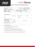 Evaluación Sumativa 3 Elementos de Máquinas Otoño 2021