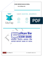 Export Import Bank of India WWW - Edutap.co - in