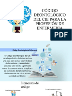 Código Deontológico Del Cie para La Profesión de