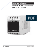 Operating Instructions Rish CON VI HZ Without Display