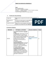 Sesión de Aprendizaje - Inicio - Juan Rioja