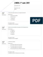 Autoevaluación OBLIGATORIA Señalización Intracelular