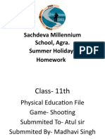 Physical Education Project File.