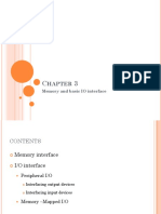 Chapter 3 Memory and Basic IO Interface