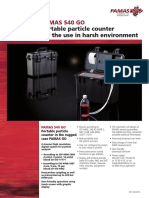 Portable Particle Counter For The Use in Harsh Environment: Pamas S40 Go