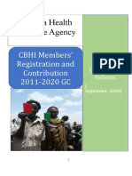 CBHI Trend 2011 To 2020