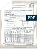 DIN 2440 Medium Weight Threaded Steel Tubes