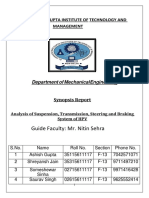 Guide Faculty: Mr. Nitin Sehra: Department of Mechanical Engineering