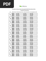 Calendario NO BSP 2021