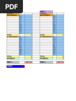 Tabla para El Calculo de La Tasa de Siniestralidad Total