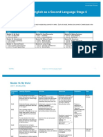 Scheme of Work English Stage 6