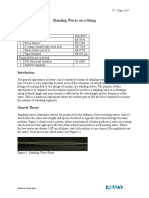 Standing Waves On A String: Equipment