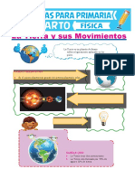 La Tierra y Sus Movimientos para Cuarto de Primaria