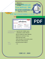 TRABAJO DE ANALISIS ESTRUCTURAL I (Grupo 1) - DOBLE INTEGRACION