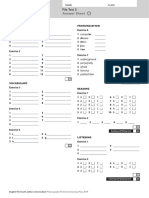 Answer Sheet: Pronunciation Grammar