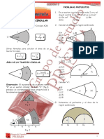 Área de Un Sector Circular: Problemas Propuestos