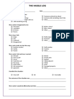 The Hassle Log