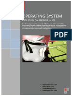 Operating System: Case Study On Android vs. Ios