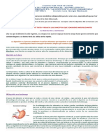 Objetivo: Reconocer La Digestión Como Proceso Metabólico Indispensable para Los Seres Vivos, Especialmente para El Ser