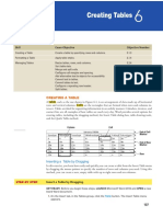 Word 2016 Lesson 06 - Creating Tables