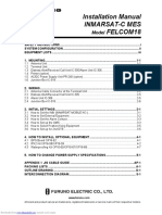 Installation Manual Inmarsat-C Mes Felcom18: Model