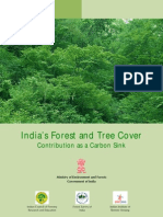 India's Forest and Tree Cover: Contribution As A Carbon Sink