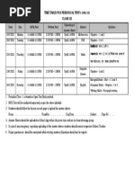 Periodical Test - 1 (2021-22) For Class - 3