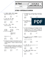 Guia Aritmética - 2do Secundaria