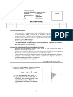 Examen Final - 2019 - 1