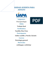 Trabajo Final de Psicopatologia