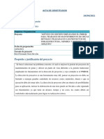 Acta de Constitucion - Grupo 13