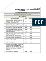 Computos Proyecto CC Las Garzas Comunicaciones