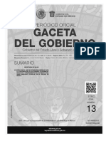 Gaceta Del Gobierno Del 23 de Julio Semáforo Naranja