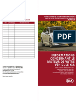 Reglement Relatif Au Moteur Theta II Kia - Brochure D Information