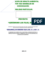 Manifiesto Deimpacto Ambiental Aeropuerto Los Filos