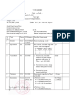 In House Test Report 3.2mm