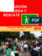 Evacuación Busqueda y Rescate