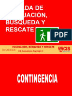 Evacuación Busqueda y Rescate Edificios